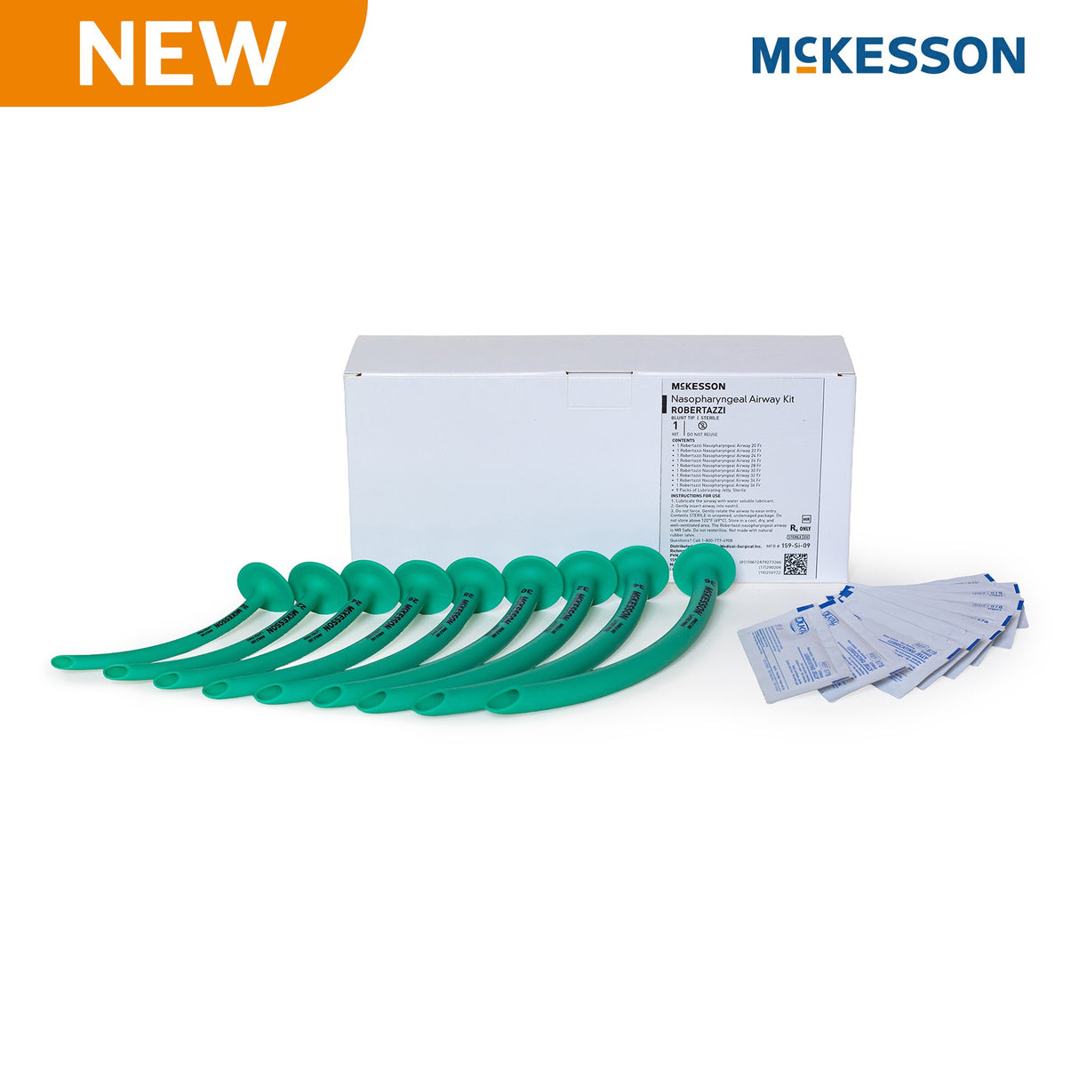 Nasopharyngeal Airway Set Trumpet Style (robertazzi) Silicone - BeHope