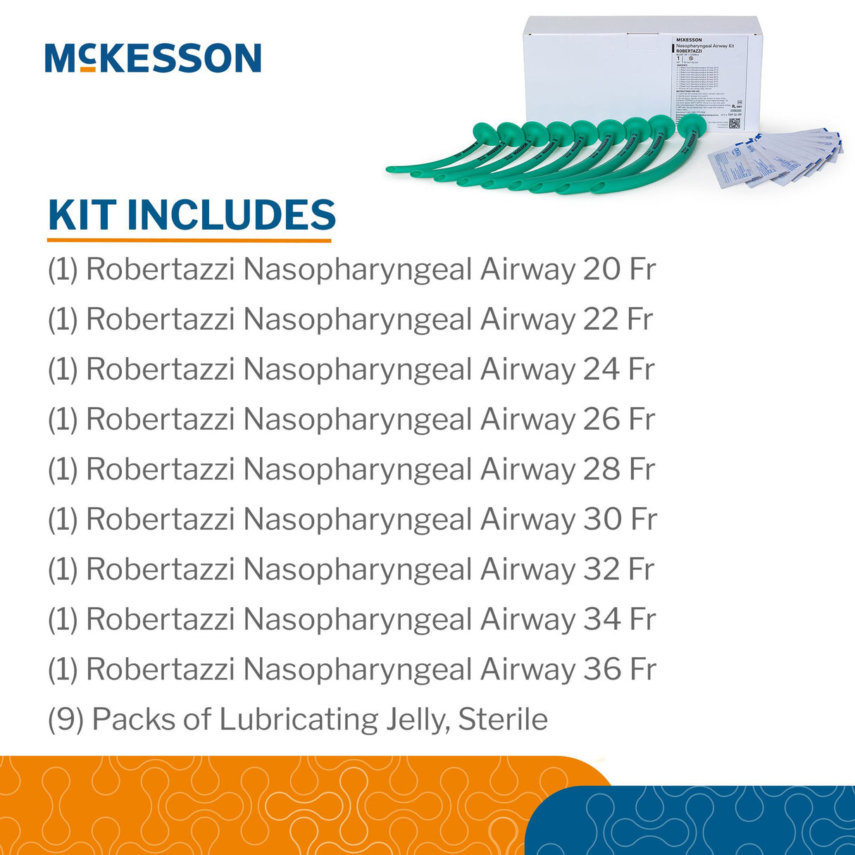 Nasopharyngeal Airway Set Trumpet Style (robertazzi) Silicone - BeHope