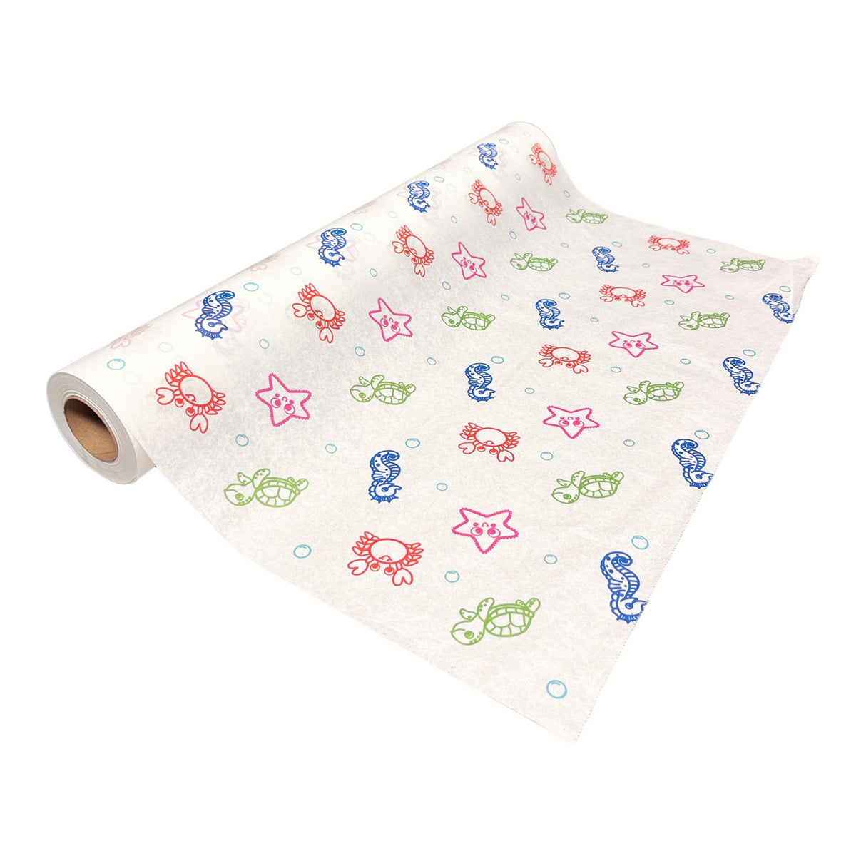 Table Paper McKesson 18 Inch Width 125 Foot Length Print (Sea Friends) Crepe - BeHope