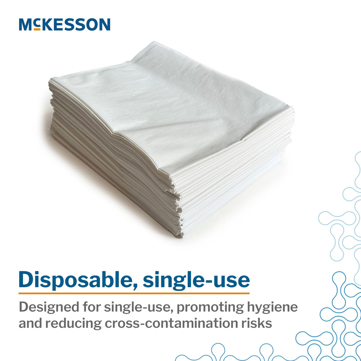 Pillowcase McKesson Standard White Disposable - BeHope