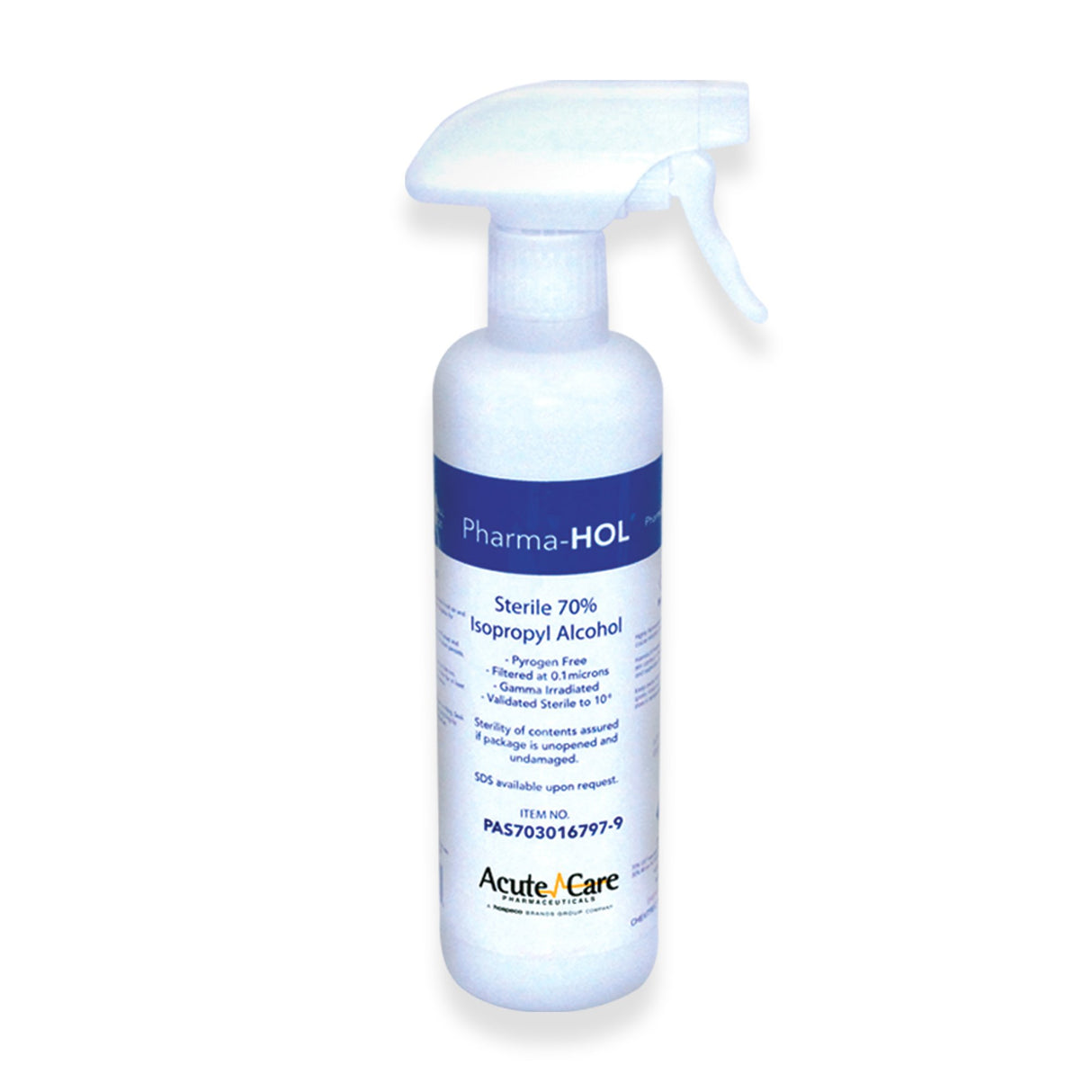 Surface Disinfectant Cleaner Pharma-Hol™ Alcohol Based Trigger Spray Liquid 16 oz. Bottle Alcohol Scent Sterile - BeHope