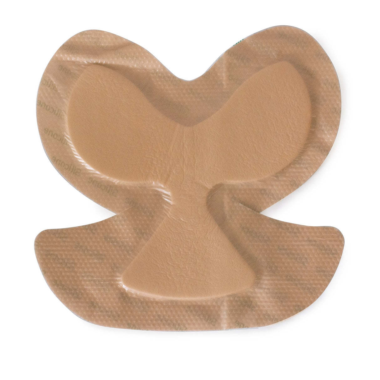 Foam Dressing McKesson 9 X 9 Inch With Border Waterproof Film Backing Silicone Gel Adhesive Elbow / Heel Sterile - BeHope