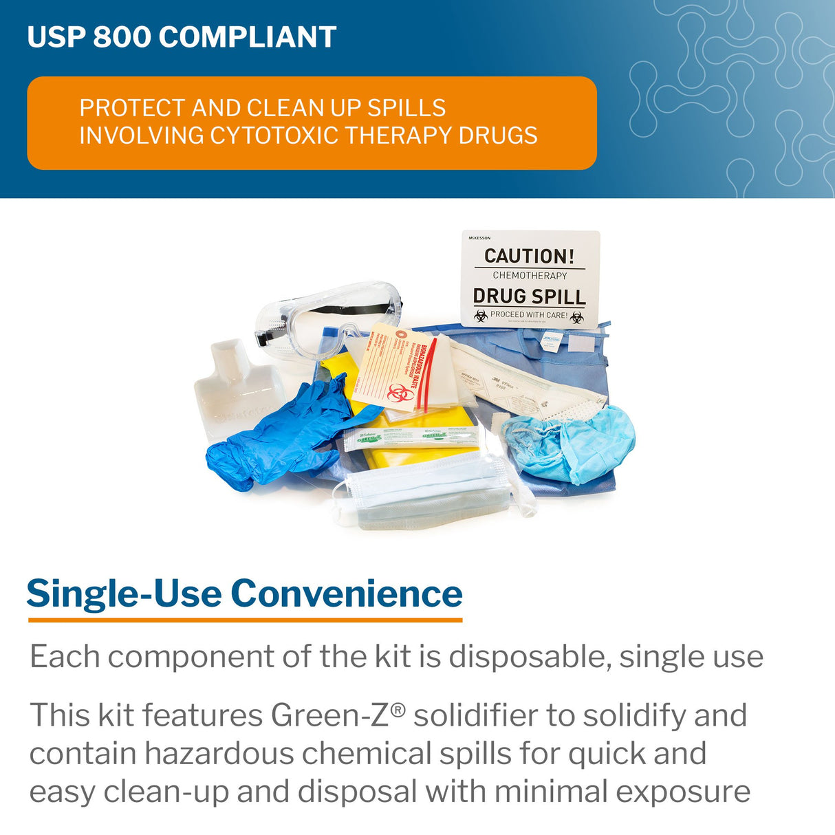 Chemotherapy Spill Kit Mckesson - BeHope