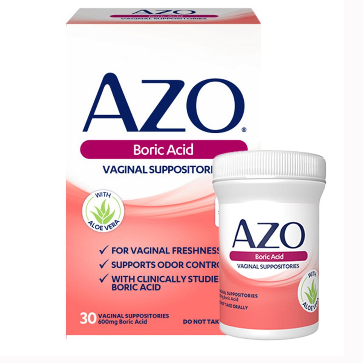 Dietary Supplement Boric Acid 600 mcg Strength Suppository 30 per Box - BeHope