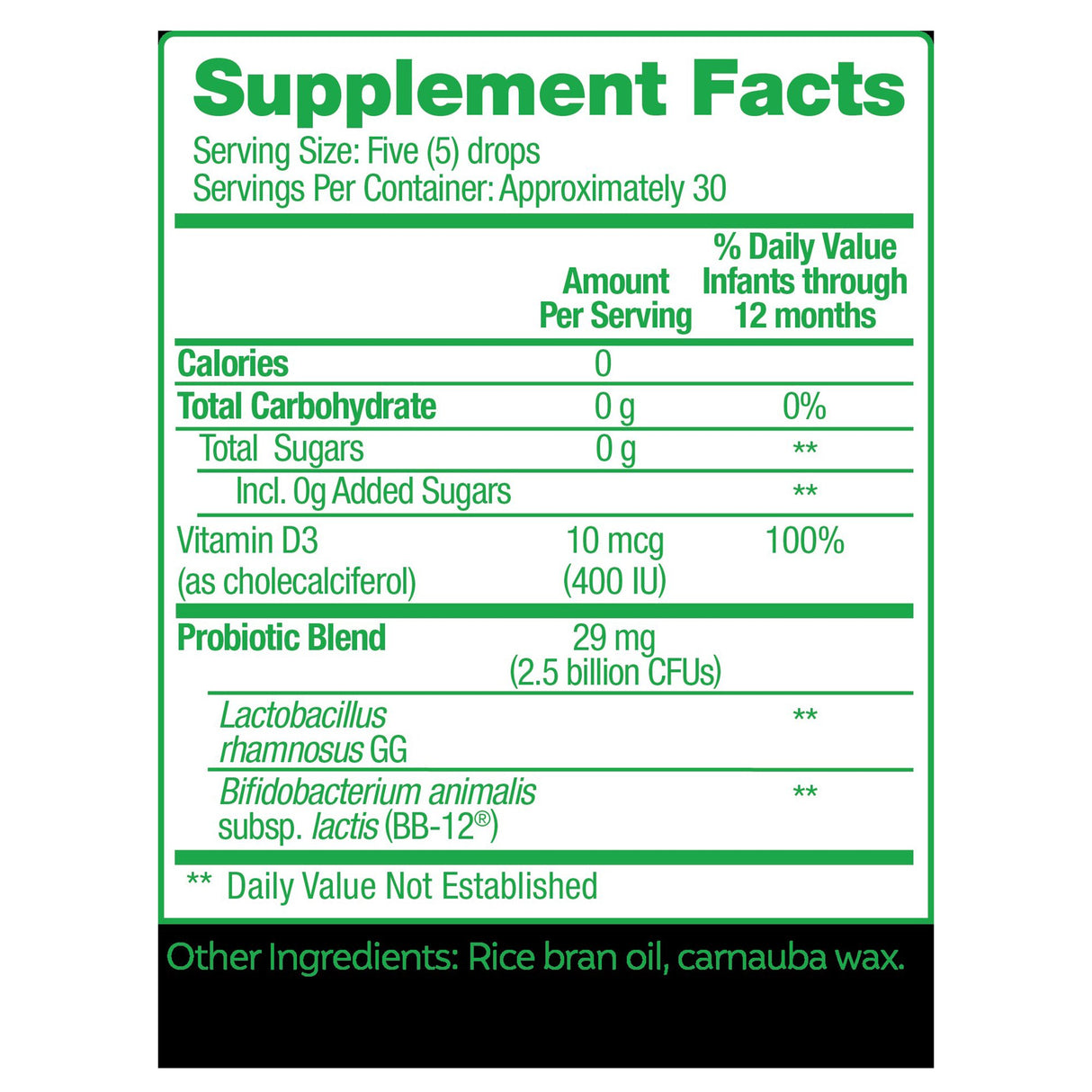 Pediatric Probiotic Dietary Supplement Culturelle® 24 per Box Oral Drops - BeHope