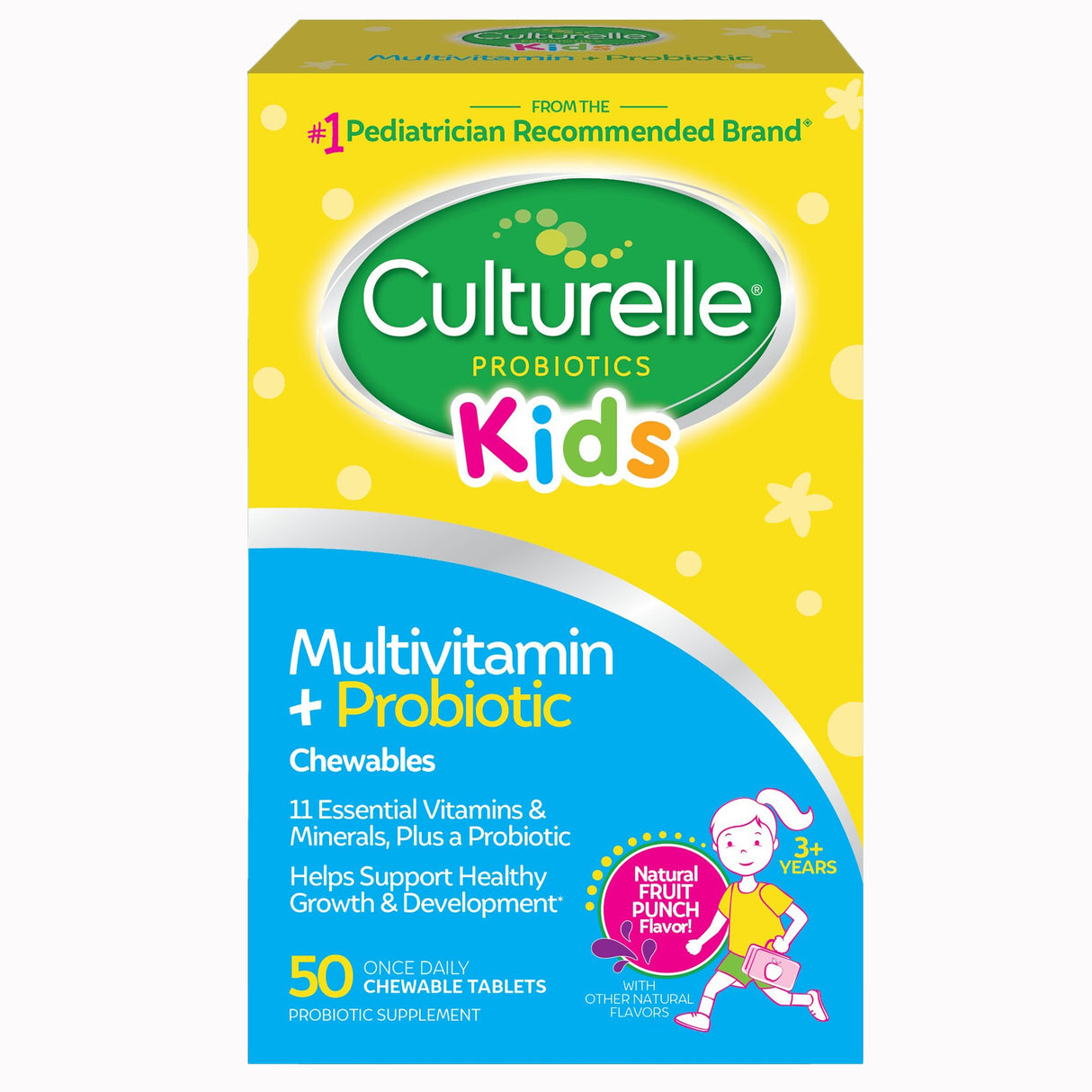 Pediatric Probiotic Dietary Supplement Culturelle® 50 per Box Tablet - BeHope