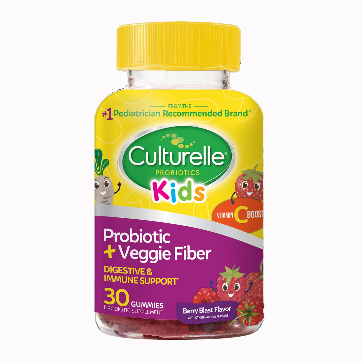 Pediatric Prebiotic / Probiotic Dietary Supplement Culturelle® 30 per Bottle Gummy - BeHope