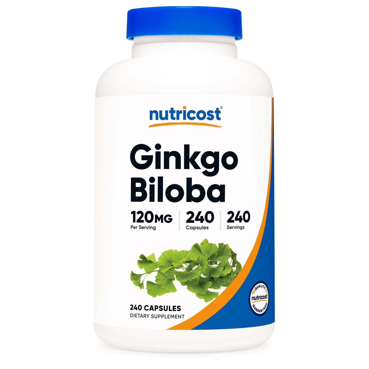 Dietary Supplement nutricost® Ginko Biloba 120 mg Strength Capsule 240 Per Bottle - BeHope