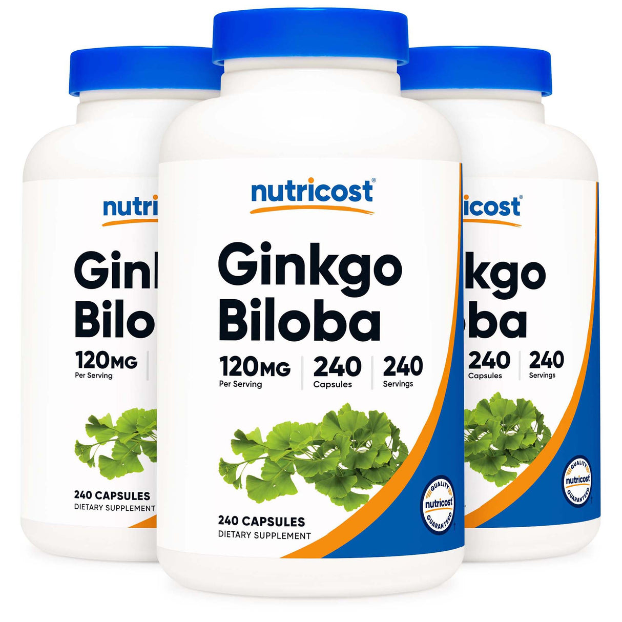 Dietary Supplement nutricost® Ginko Biloba 120 mg Strength Capsule 240 Per Bottle - BeHope
