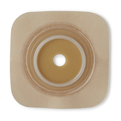 Ostomy Barrier Sur-Fit Natura® Trim to Fit, Extended Wear Durahesive® Adhesive 45 mm Flange Hydrocolloid 1 to 1-1/4 Inch Opening 4 X 4 Inch - BeHope