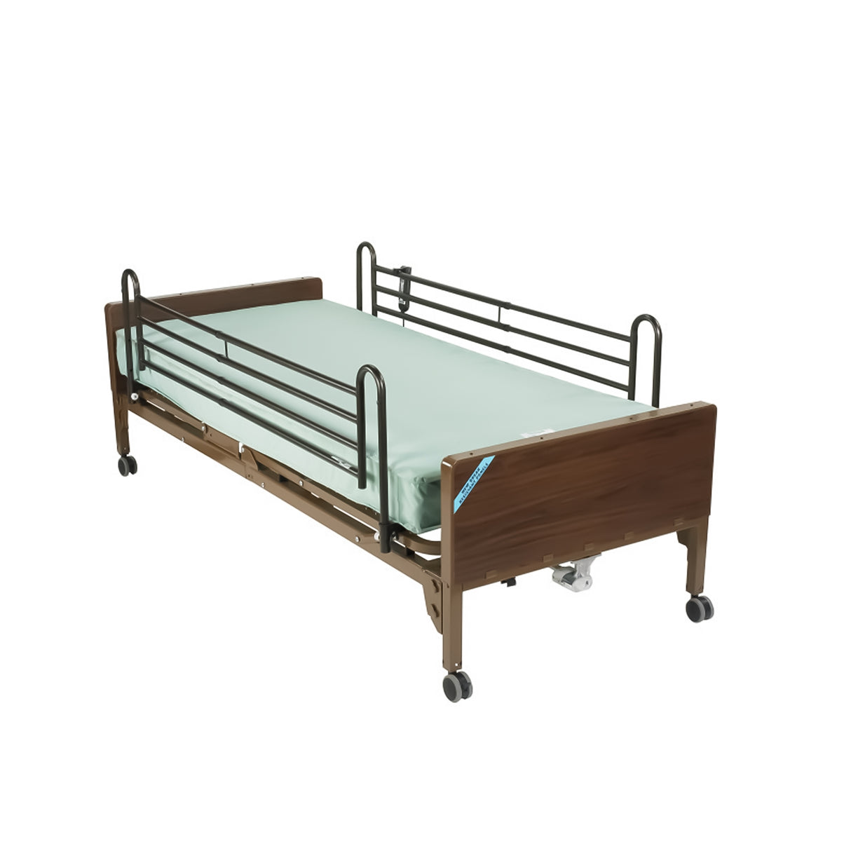 Electric Bed Delta® Ultra-Light 1000 Home Care 88 Inch Length Spring Deck 12-1/2 to 21-1/2 Inch Height Range - BeHope