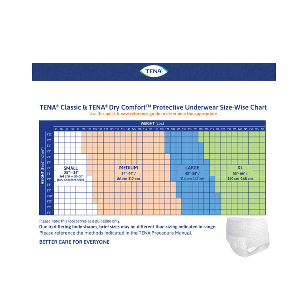 Absorbent Underwear TENA Dry Comfort™ Pull On with Tear Away Seams Adult Small Unisex Disposable Moderate Absorbency - BeHope