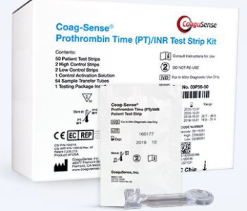 Coag-sense® Professional Prothrombin Time PT/INR Test Kit CLIA Waived - BeHope