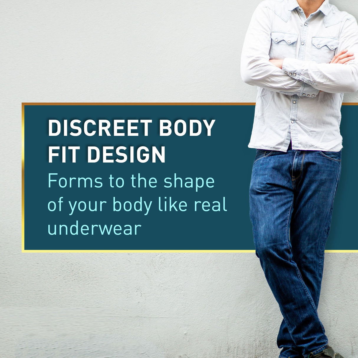 Absorbent Underwear McKesson Premium Discreet Pull On with Tear Away Seams Adult Small / Medium Male Disposable Heavy Absorbency - BeHope