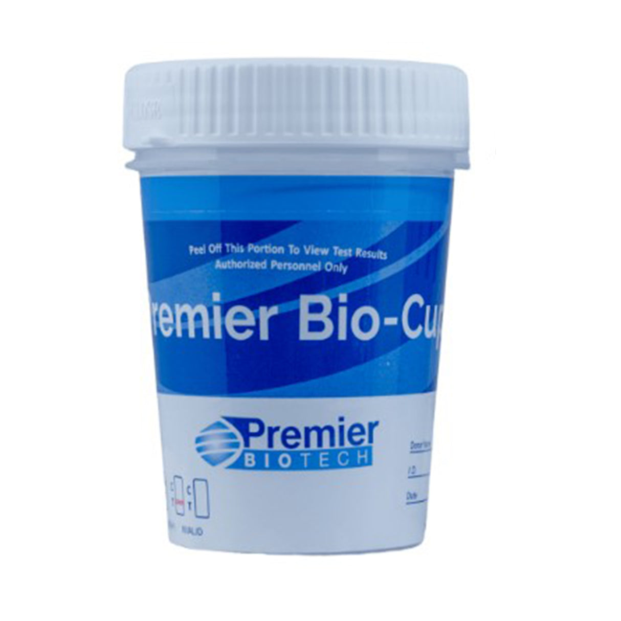 Drugs of Abuse Test Kit Premier Bio-Cup AMP500, BAR300, BUP10, BZO300, COC150, FEN1, mAMP/MET500, MDMA500, MOR300, MTD300, OXY100, PCP25, THC50, TML100 (pH, OX, SG) 25 Tests CLIA Waived - BeHope