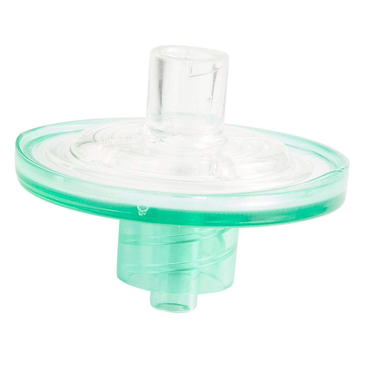 Disc Filter, Aspiration / Injection Supor® 0.2 micron, Fluid Retention is 0.3 mL, Proximal and Distal Luer Lock Connections, DEHP-free, Green - BeHope