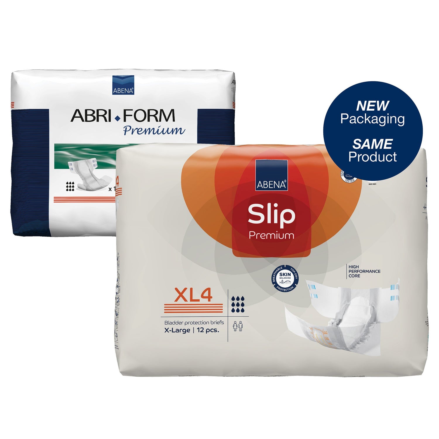 Unisex Adult Incontinence Brief Abena® Slip Premium XL4 X-Large Disposable Heavy Absorbency - BeHope