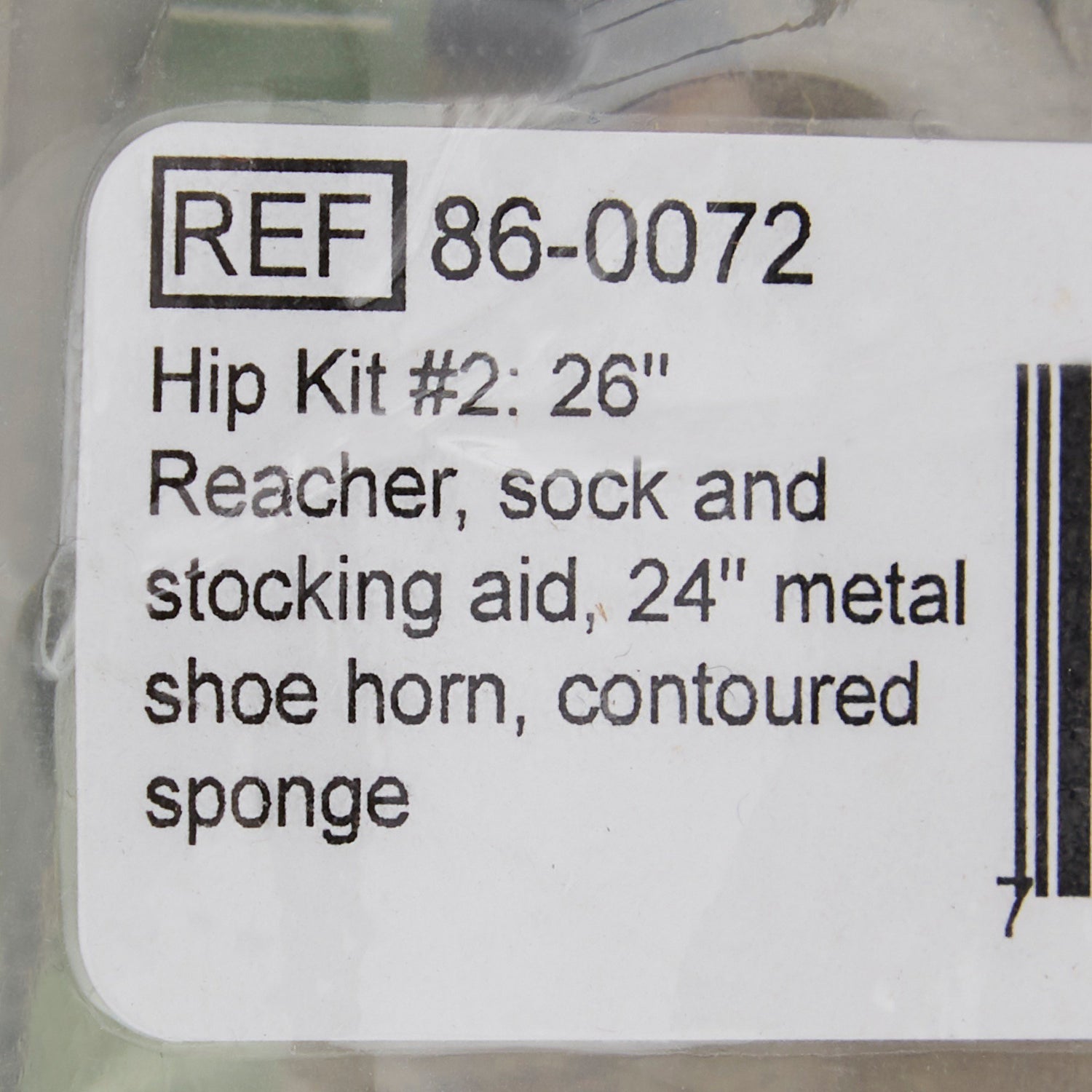 ADL Hip / Knee Equipment Kit FabLife™ Standard Reacher - 26 Inch Length - BeHope