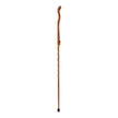 Walking Stick Brazos™ Twisted Fitness Walker Wood 55 Inch Height Tan - BeHope