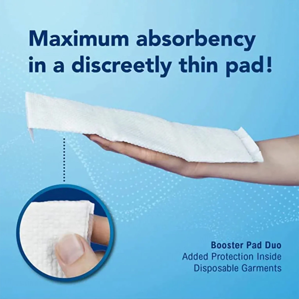 Incontinence Liner TotalDry™ 11 Inch Length Moderate Absorbency Polymer Core One Size Fits Most - BeHope
