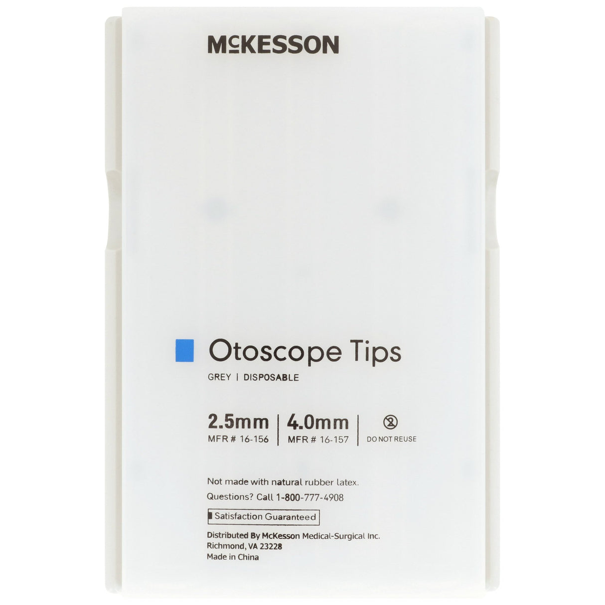 Specula Dispenser McKesson White Plastic Wall Mount - BeHope