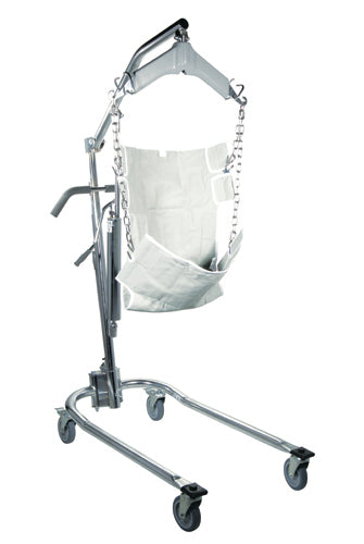 Patient Lift-manual Hydrau W/6 Point Cradle & Chains -drive - BeHope
