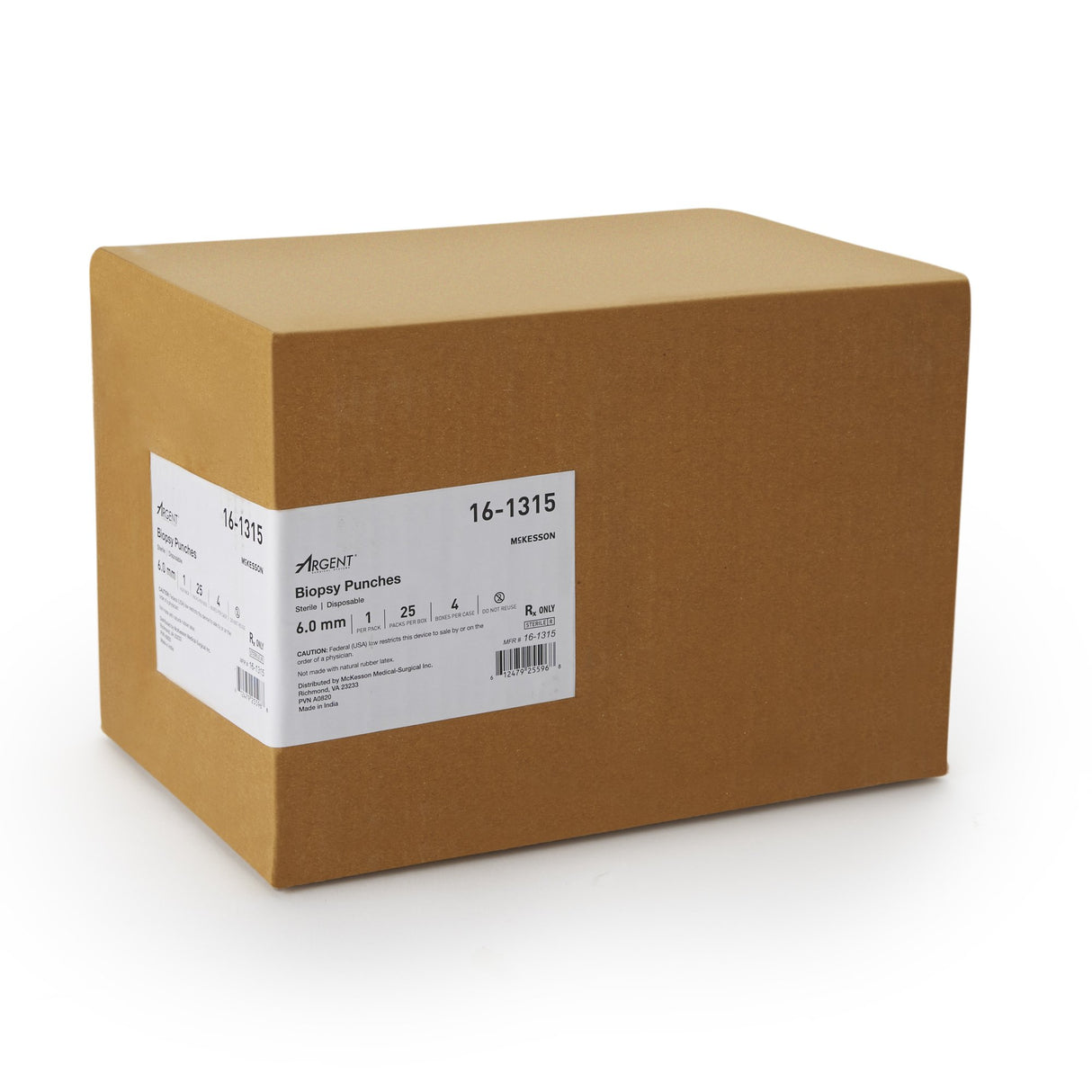 Biopsy Punch McKesson Argent™ Dermal 6 mm - BeHope