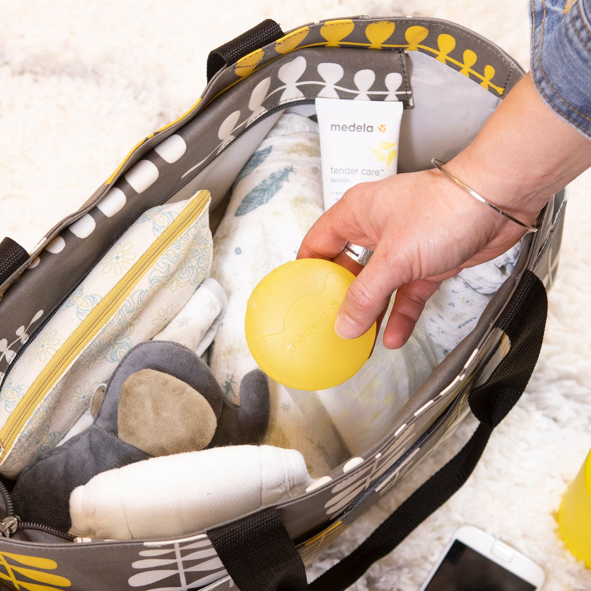 Nipple Shield with Case 24 mm Silicone Reusable - BeHope