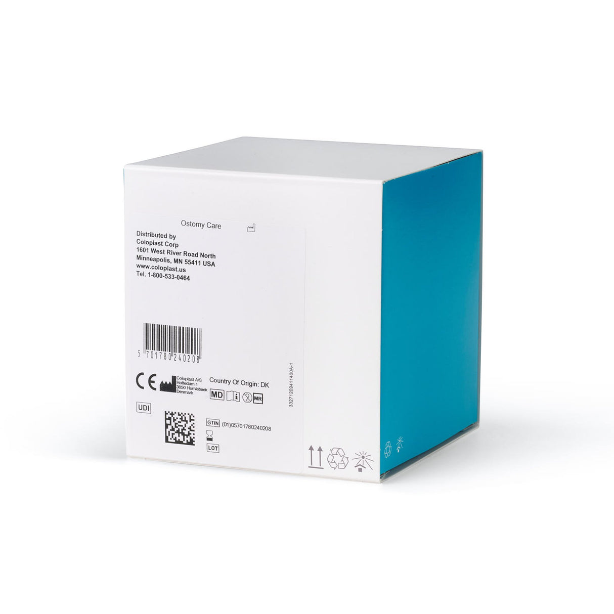 Ostomy Seal Brava® Convex, Starter Hole 1-9/16 Inch (40mm) - BeHope