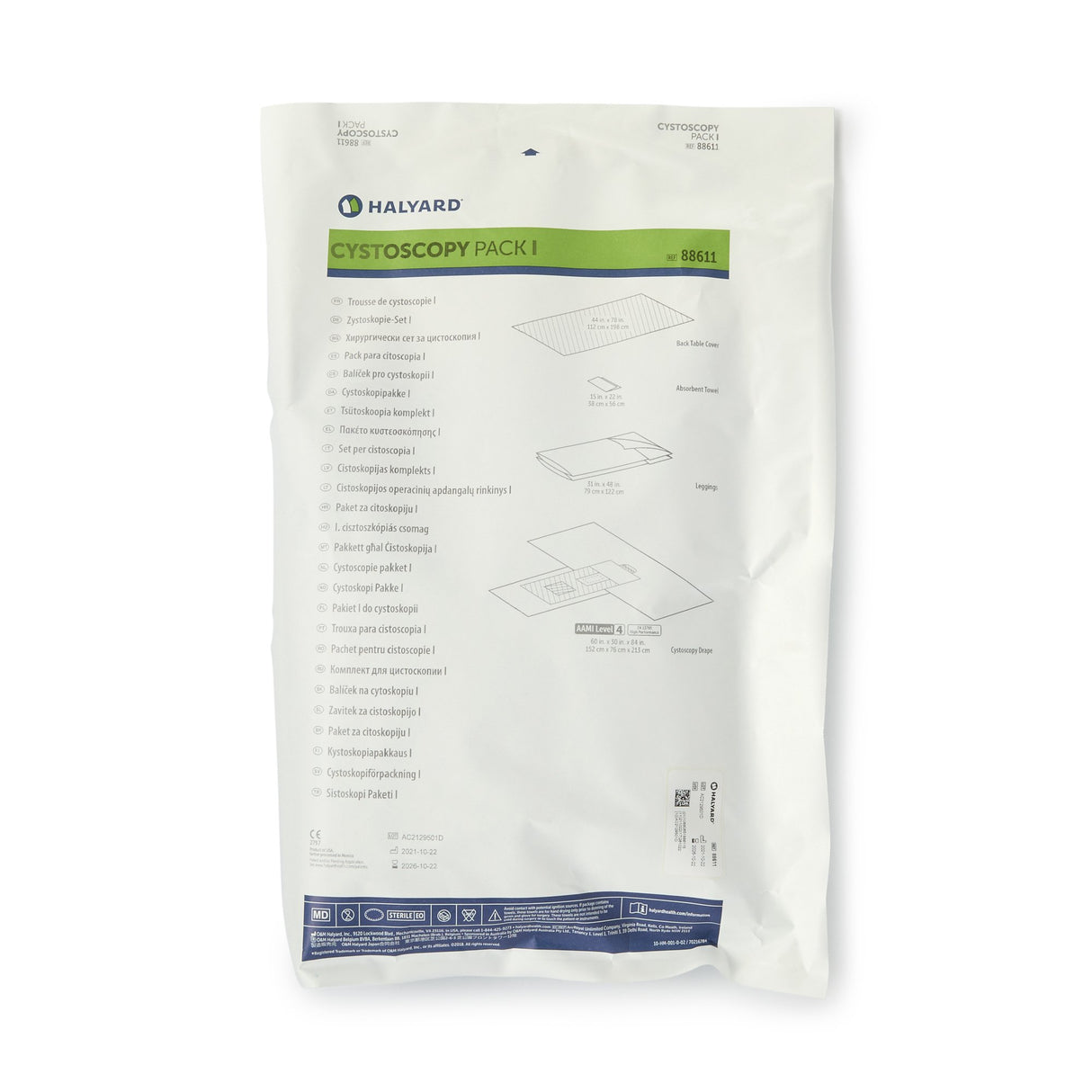 Urology Drape Pack Halyard - BeHope