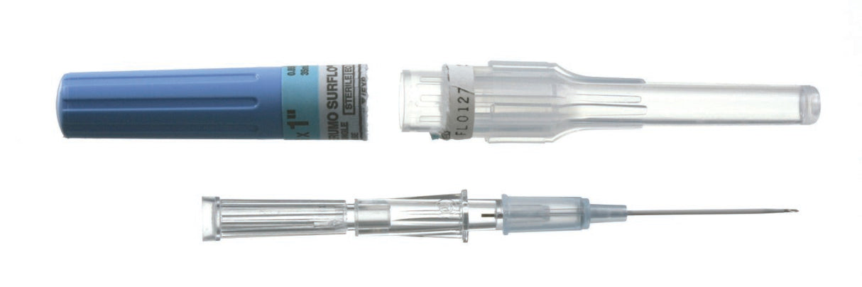 Peripheral IV Catheter Surflo® Flexible Thinwall ETFE Straight Hub Non Blood Control Non-Safety - BeHope