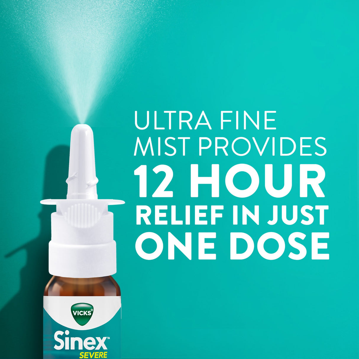 Nasal Decongestant Vicks® Sinex™ Severe 0.05% Nasal Spray 0.5 oz. - BeHope