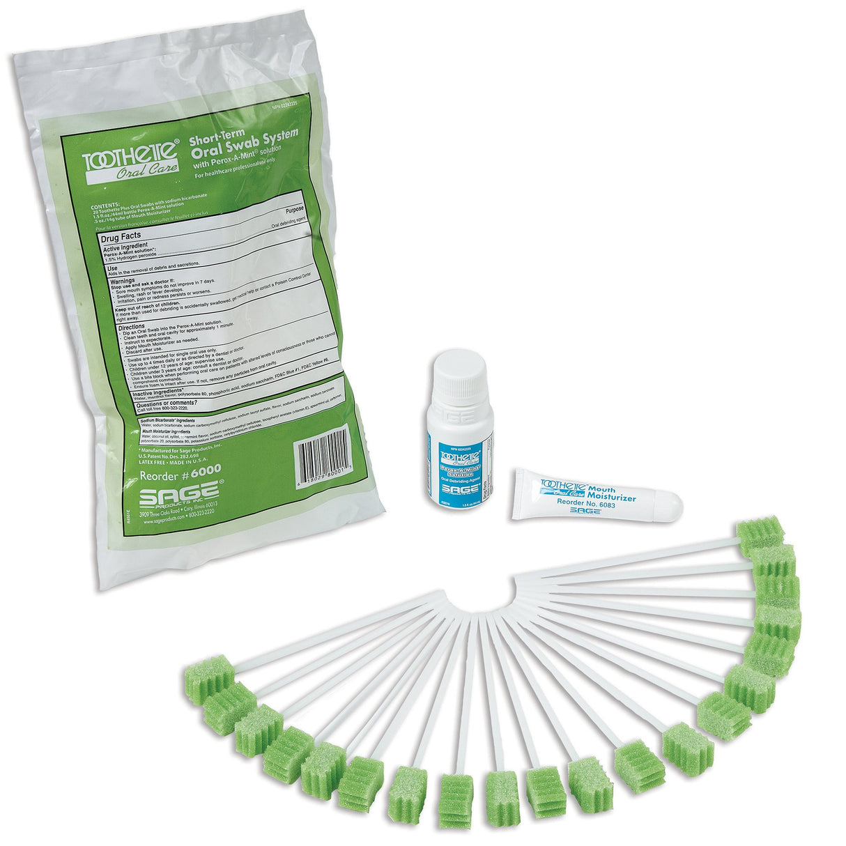 Oral Swab Kit Toothette® NonSterile - BeHope