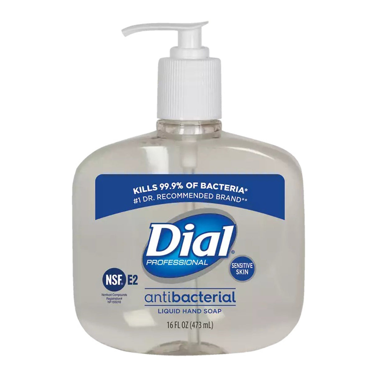 Antimicrobial Soap Dial® Professional for Sensitive Skin Liquid 16 oz. Pump Bottle Fresh Scent - BeHope