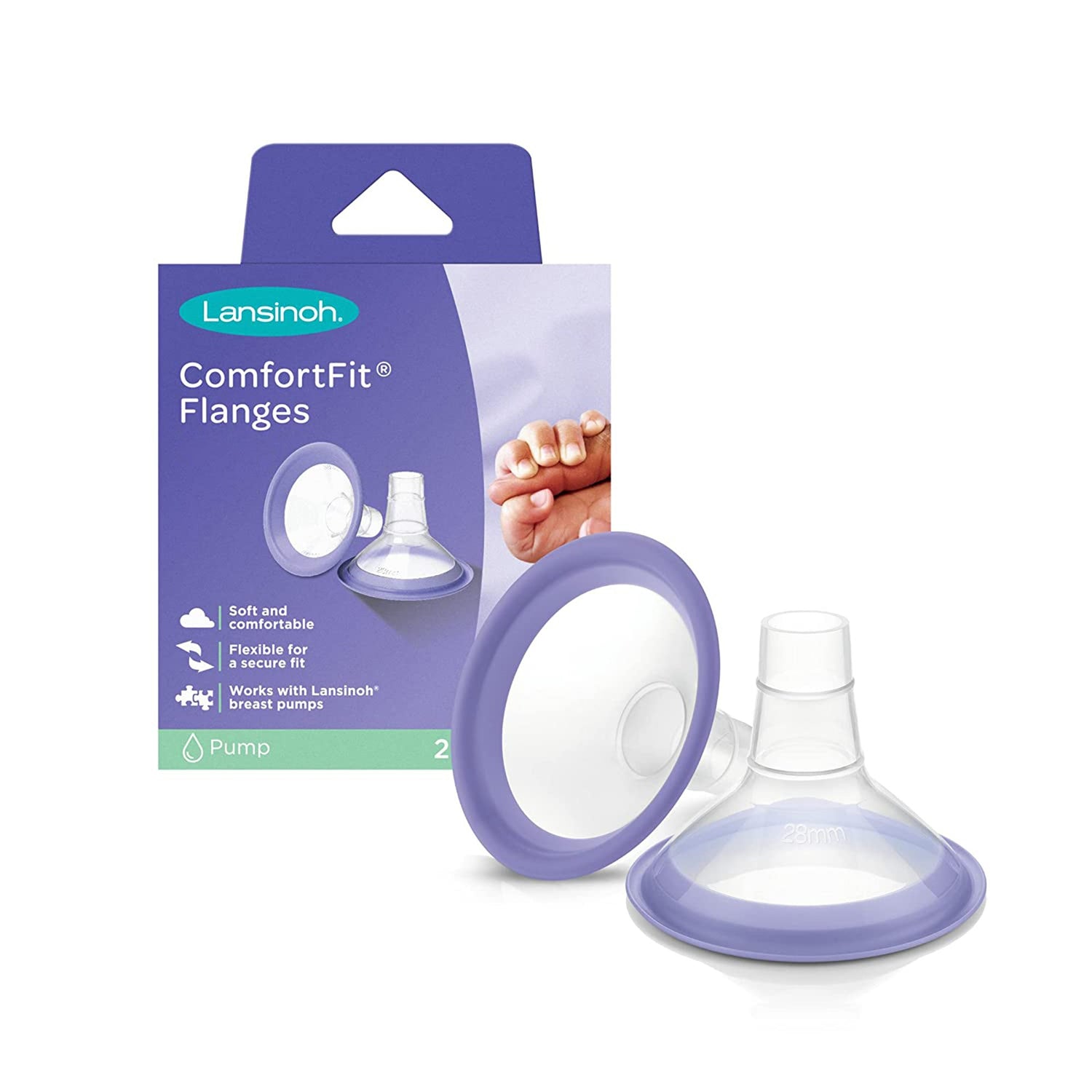 Breast Flange ComfortFit® For Lansinoh® Breast Pumps - BeHope
