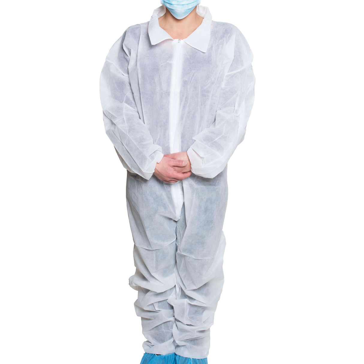 Coverall Dukal X-Large White Disposable NonSterile - BeHope