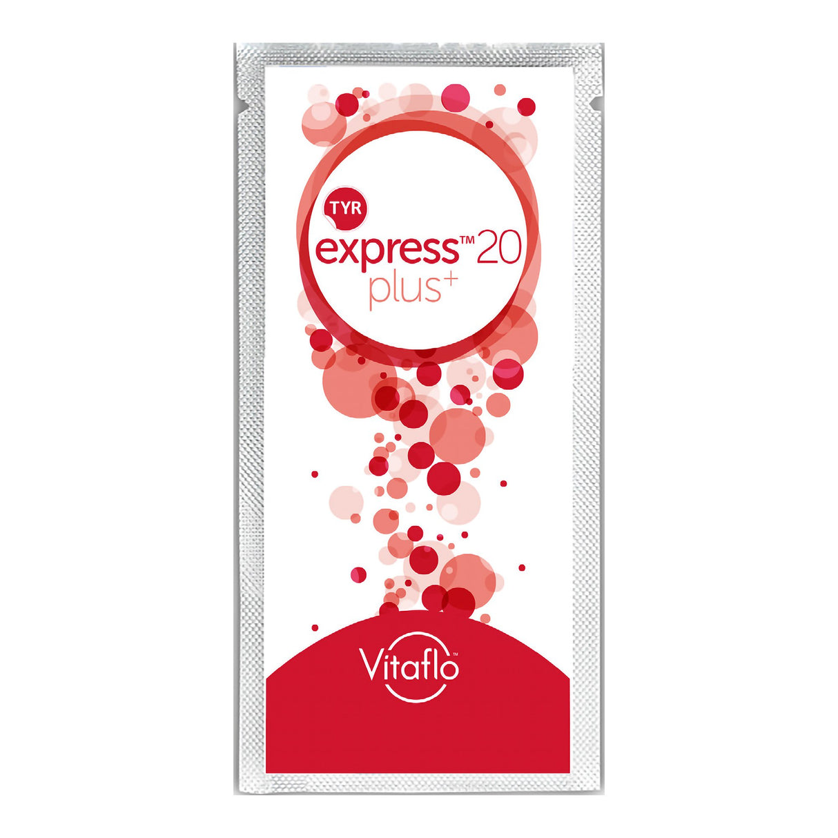 Oral Supplement TYR express™ 20 plus Unflavored Powder 34 Gram Individual Packet - BeHope