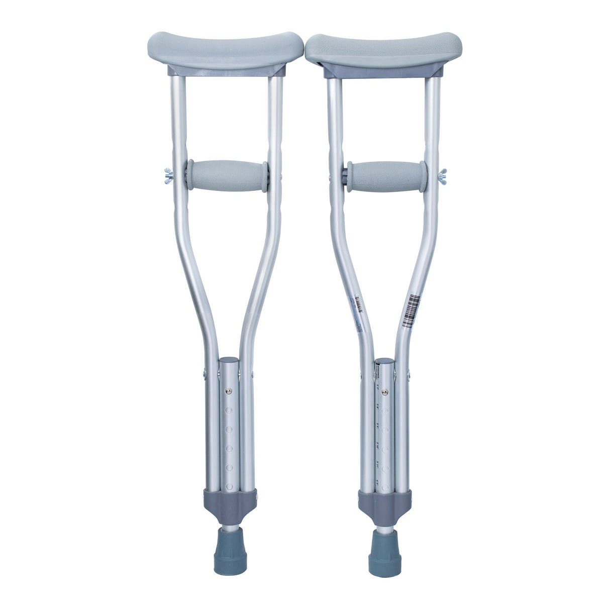Underarm Crutches McKesson Pediatric 3 Foot 7 Inch to 4 Foot User Height Aluminum Frame 175 lbs. Weight Capacity - BeHope
