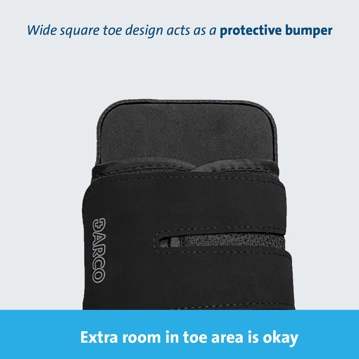 Post-Op Shoe MedSurg™ X-Large Male Black - BeHope