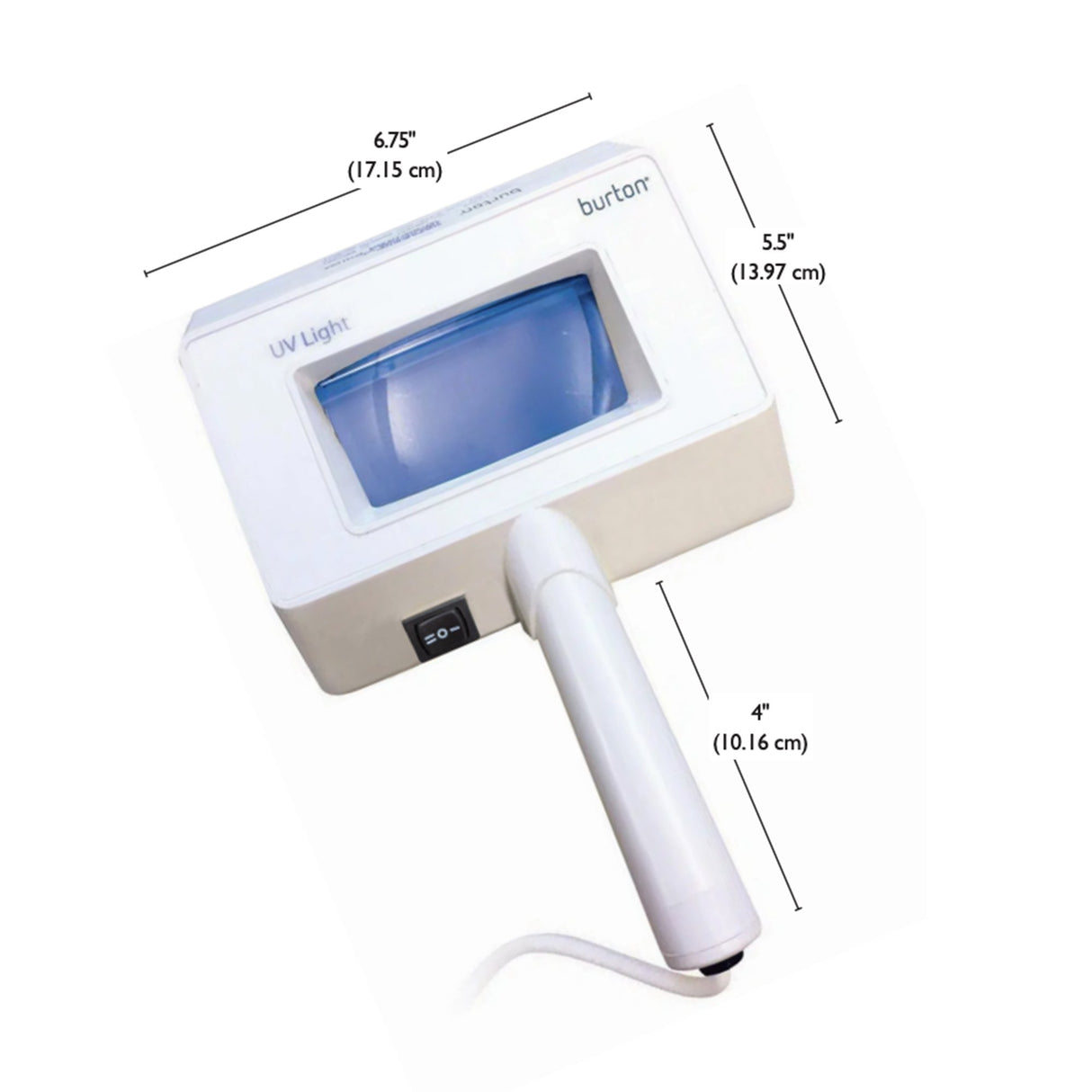 Ultraviolet Magnifier Burton Medical® Handheld 115 Volt - BeHope