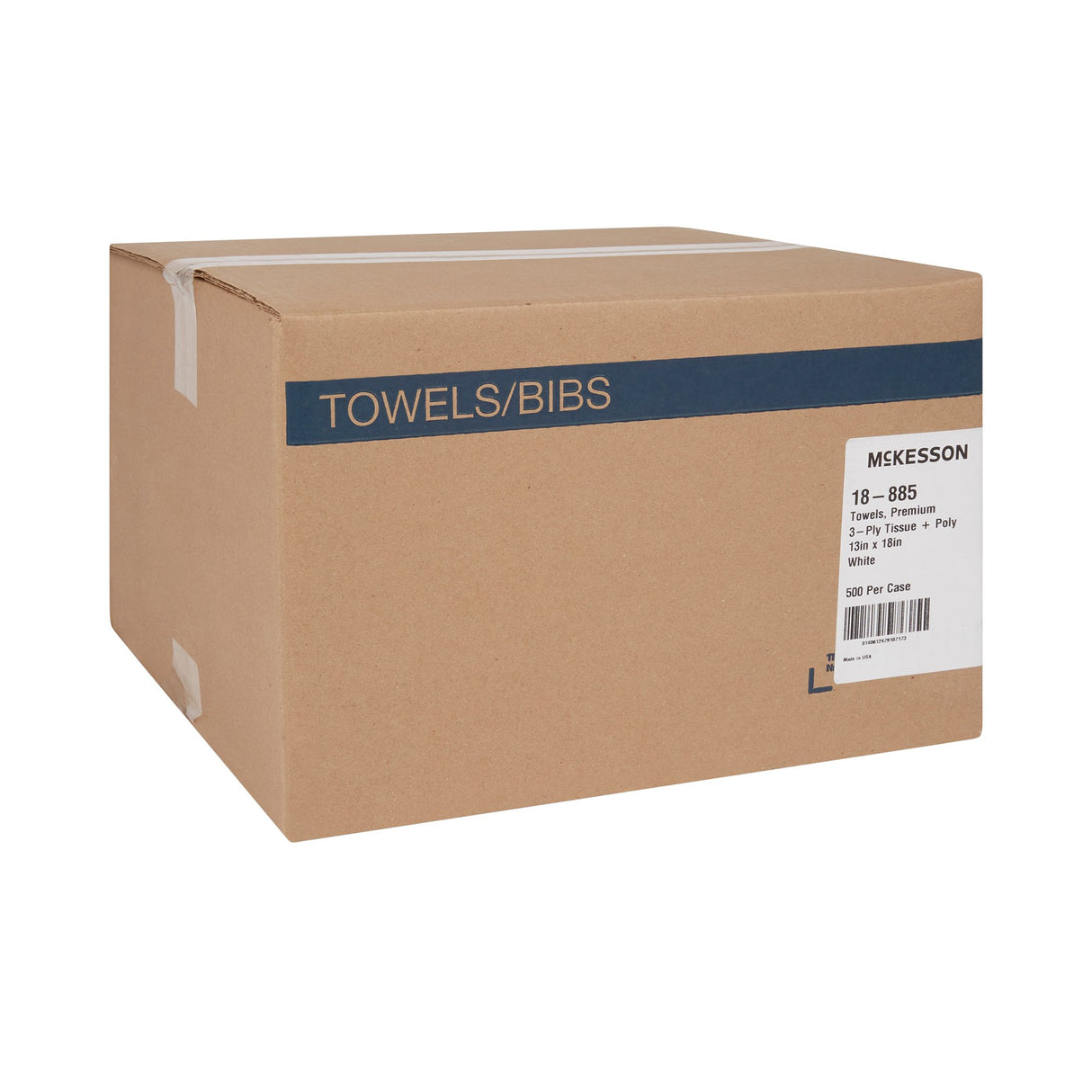 Procedure Towel McKesson 13 W X 18 L Inch White NonSterile - BeHope