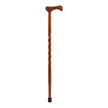 T-Handle Cane Brazos™ Twisted Wood 37 Inch Height Red Oak - BeHope
