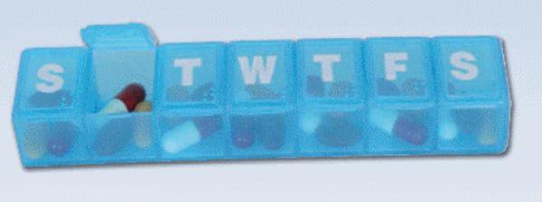 Pill Organizer Large 7 Day 1 Dose - BeHope