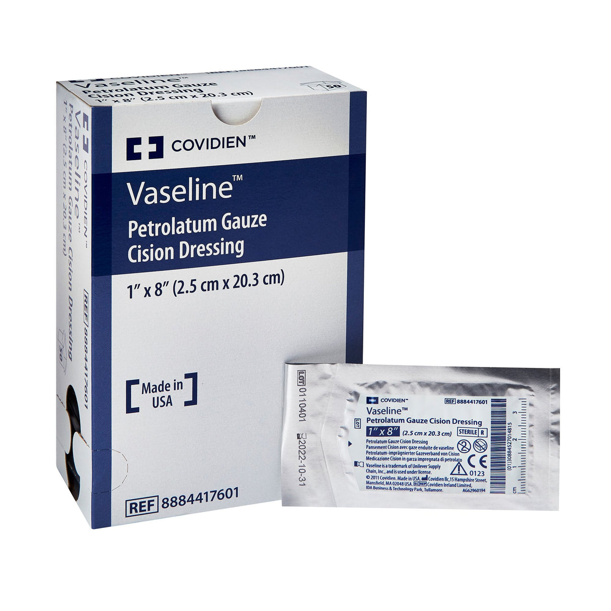 Petrolatum Impregnated Gauze Dressing Vaseline® Sterile - BeHope