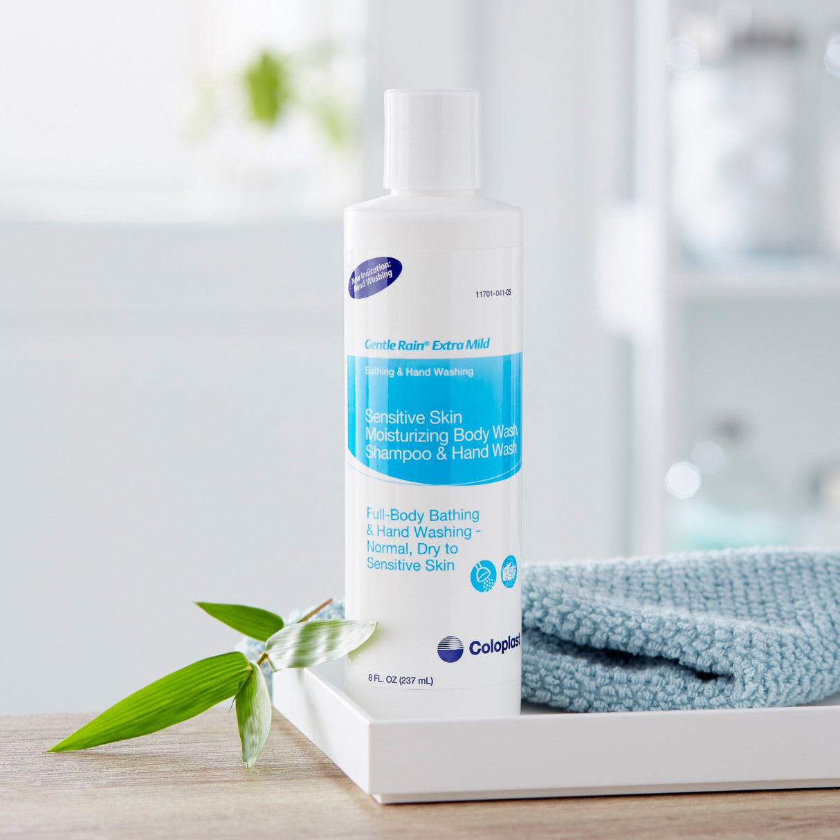 Shampoo and Body Wash Gentle Rain® 8 oz. Flip Top Bottle Scented - BeHope