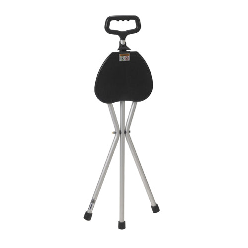 Cane Seat Adjustable W/nylon Handle Bronze Folding - BeHope