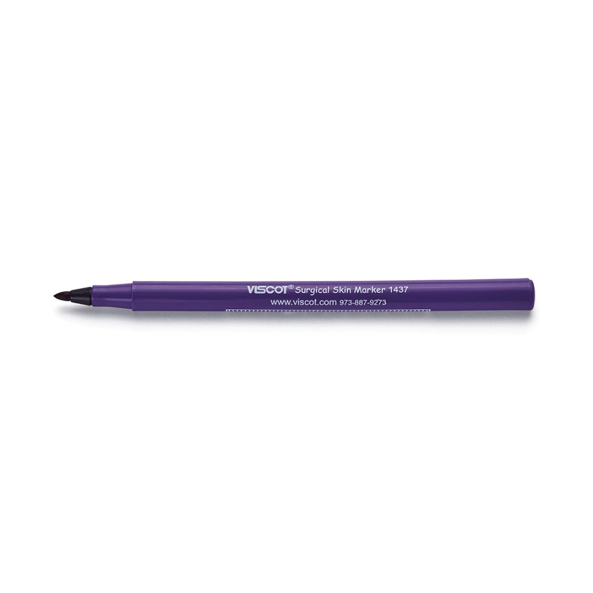 Skin Marker with Ruler and Labels Viscot® Gentian Violet Ink Sterile Full Size Regular Tip - BeHope