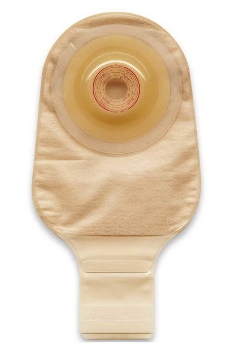 Ostomy Pouch Esteem® + Flex One-Piece System Convex V2, Pre-Cut 1 Inch Stoma Drainable - BeHope