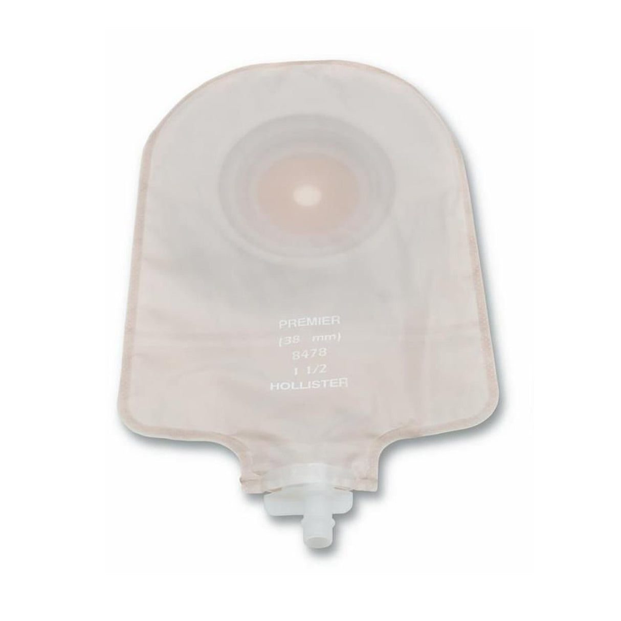 Urostomy Pouch Premier™ One-Piece System 9 Inch Length Trim To Fit Up to 1-1/2 Inch Stoma Drainable - BeHope