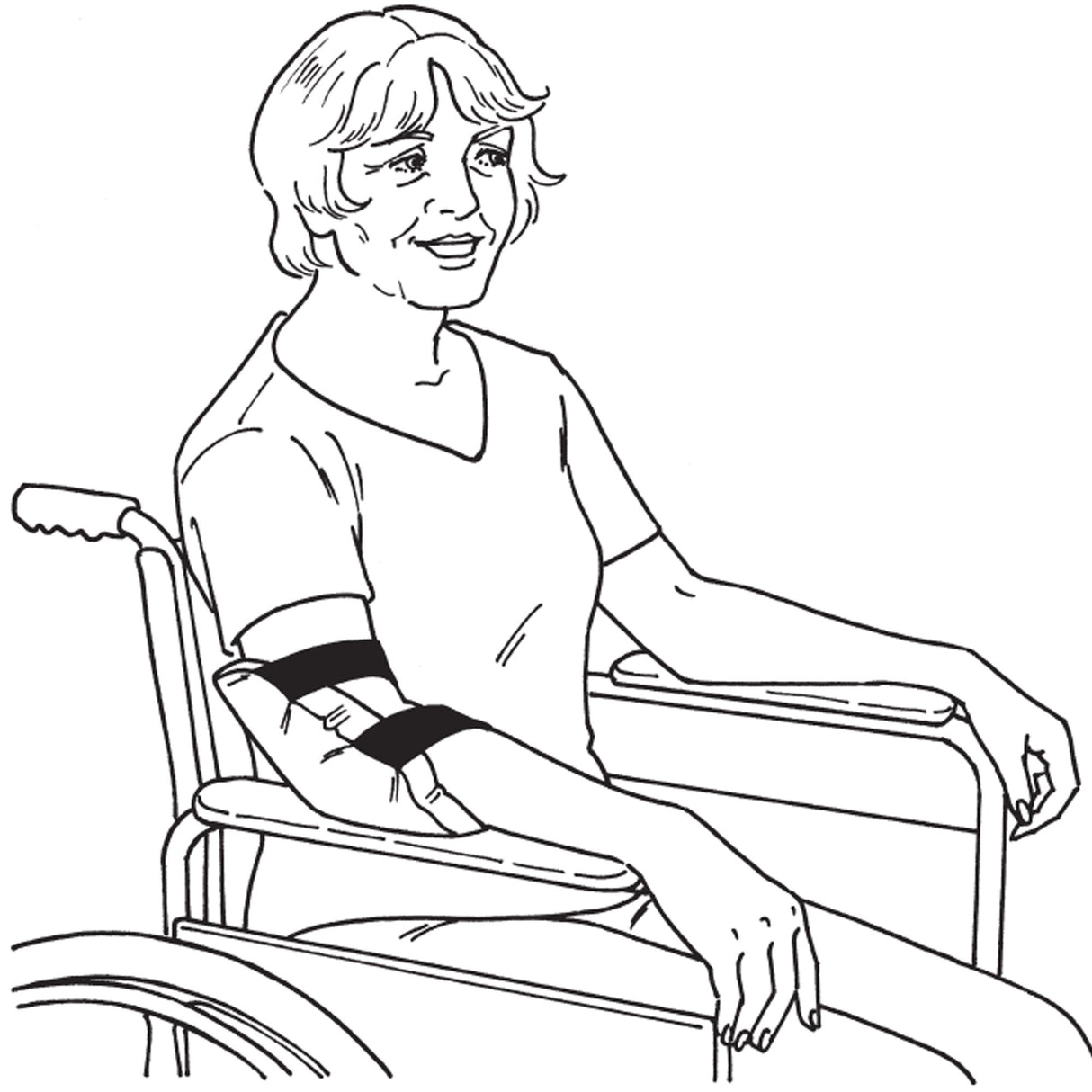 Elbow Protection Pad Skil-Care™ One Size Fits Most Beige - BeHope